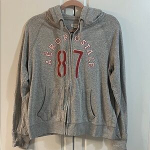 Aeropostale 87 full zip up hoodie